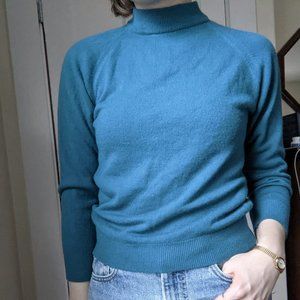 Vintage Blue Twee Pullover Sweater